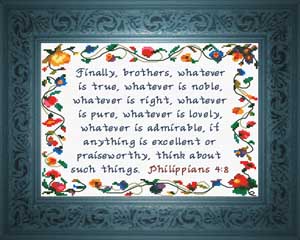 Think About Such Things - Phillipians 4:8